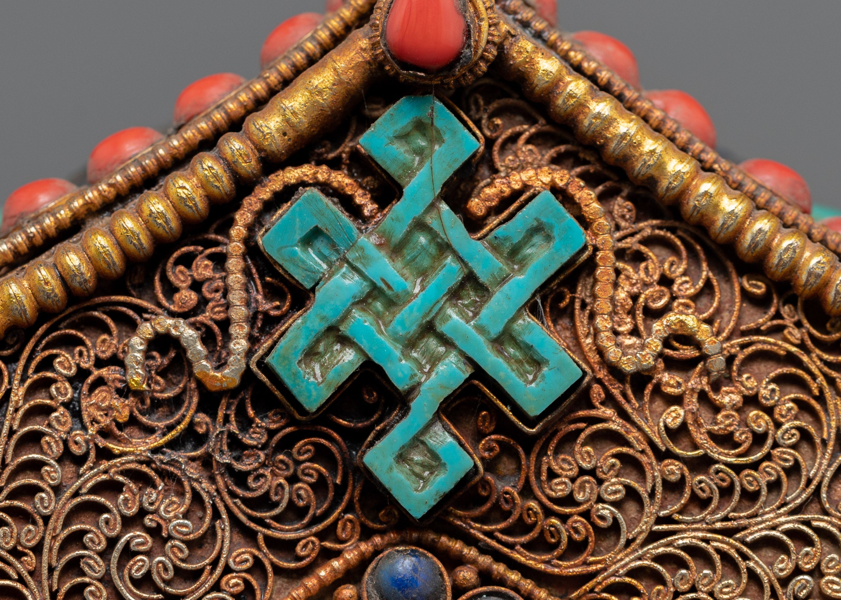 Tibetan Ghau Box | Religious Artifact | Ritual Objects