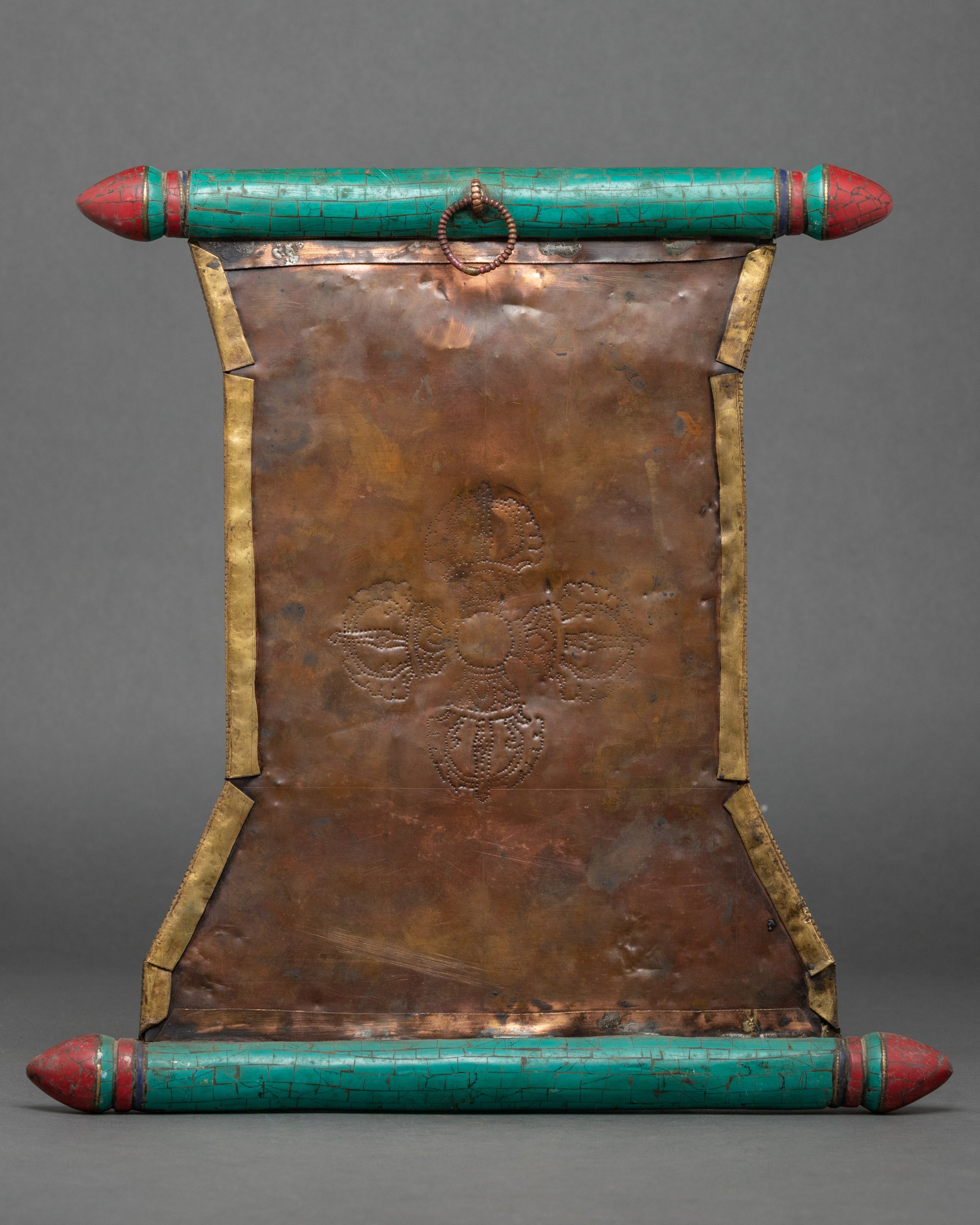Buddhist Metal Thangka | Metal Hanging Wall Art