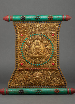 Buddhist Metal Thangka