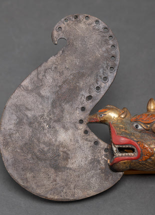 Ritual Flaying Knife | Tibetan Curved Knife