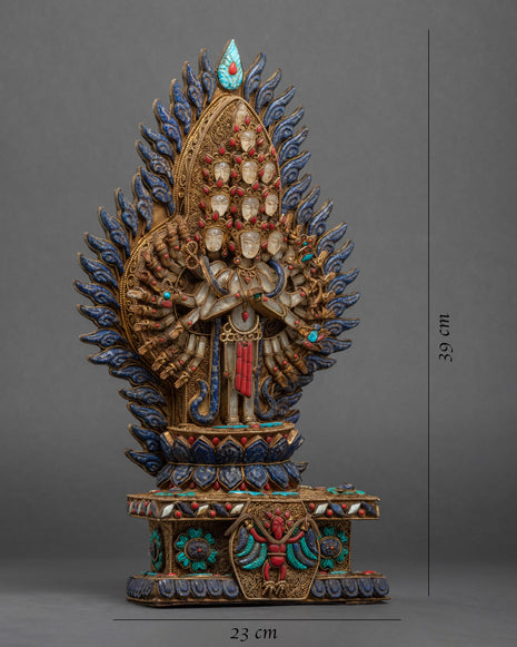 Thousand Armed Avalokiteshvara Statue | Indoor Buddha Statue