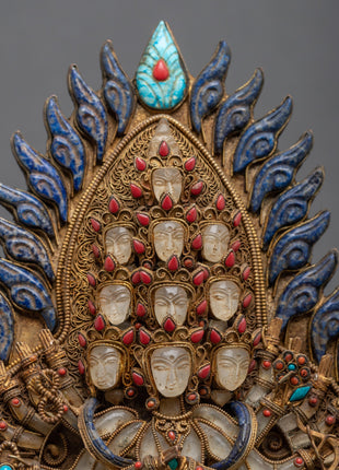 Thousand Armed Avalokiteshvara Statue | Indoor Buddha Statue