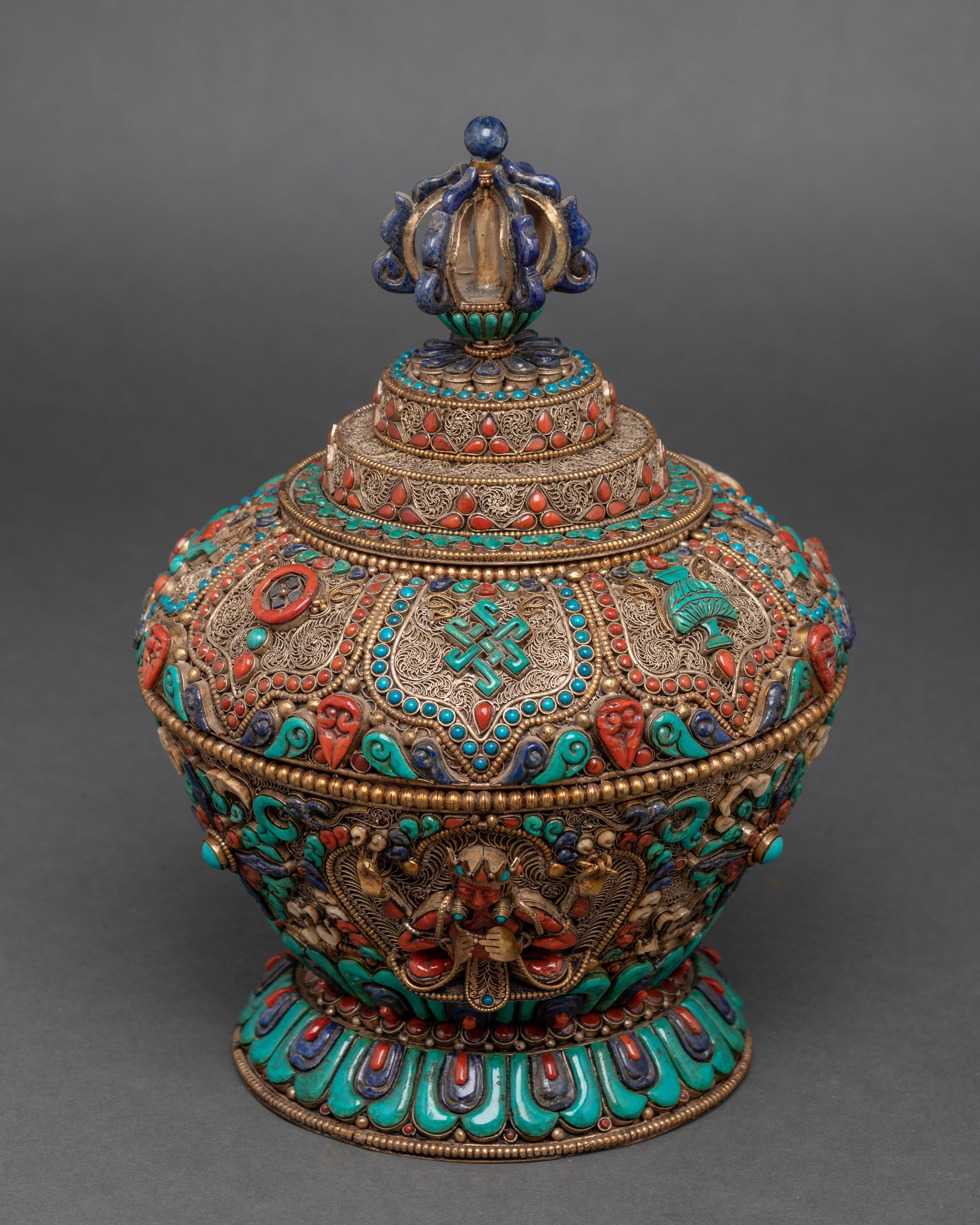 Small Dhupur Rice Pot | Buddhist Home Decor