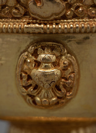 Gold Offering Bowls | Nepal Crafts | Tibetan Offering Bowl