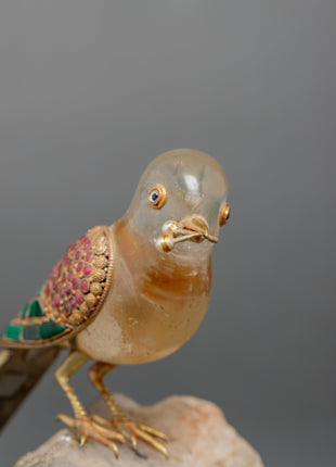 Crystal Bird Figurines | Bird Figurine Decor