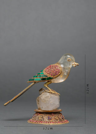 Crystal Bird Figurines | Bird Figurine Decor