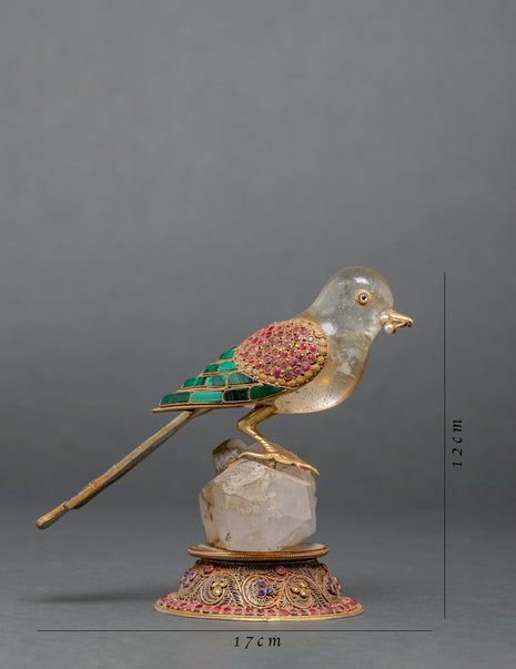 Crystal Bird Figurines | Bird Figurine Decor