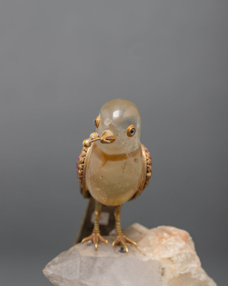 Crystal Bird Figurines | Bird Figurine Decor