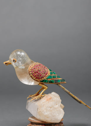 Crystal Bird Figurines | Bird Figurine Decor