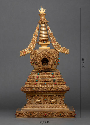 Religious Buddhist Stupa | Traditional Artifacts | Ritual Objects