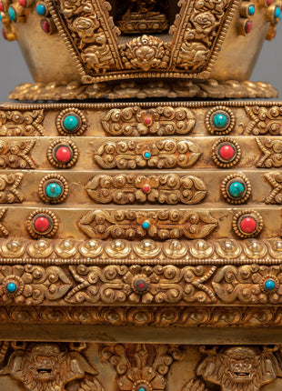 Religious Buddhist Stupa | Traditional Artifacts | Ritual Objects
