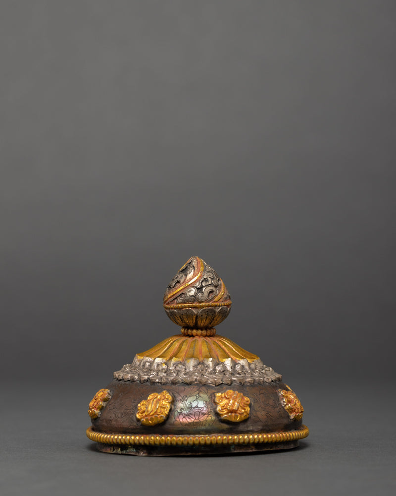 Buddhist Rice Pot | Religious Offering Bowl | Ritual Objects