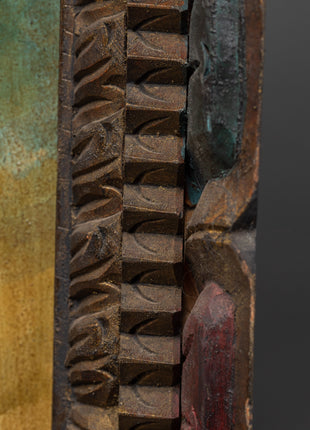 Metal Dzambhala Thanka | Wealth Deity | Wall Decors