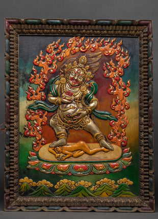 Metal Dazambhala Statue 