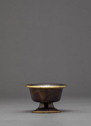 Copper Bowls Oxidized with Antique Finish | Seven Offering Bowls | Ritual Objects