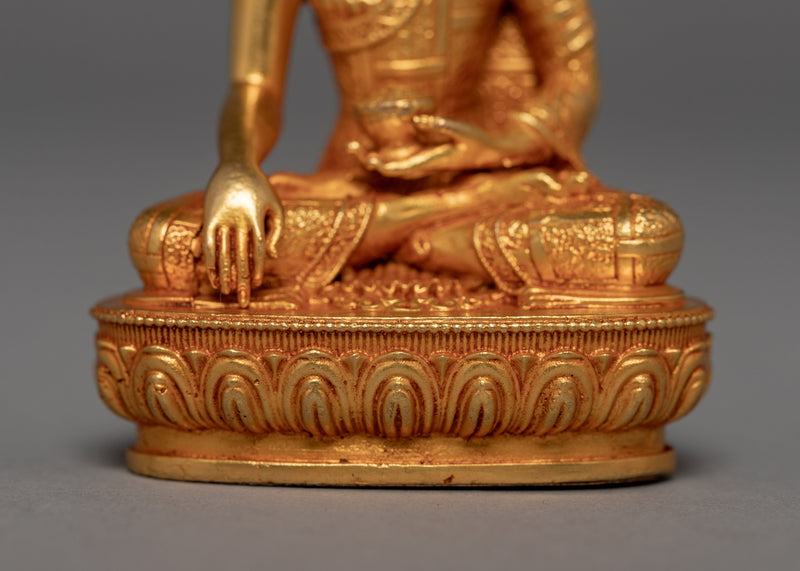 The Five Dhyani Buddhas | Machine Carved Miniature Statue Set