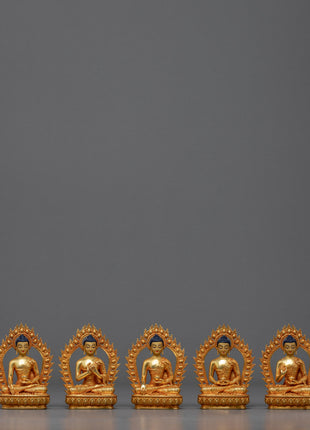 5 Buddha Statues