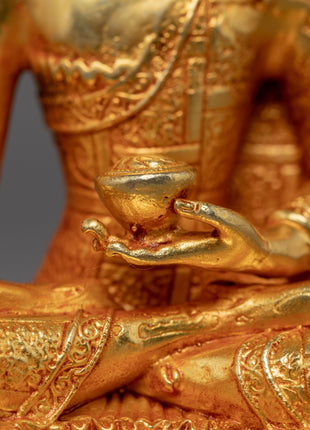 5 Buddha Statues | Vairochana | Akshobhya | Ratnasambhava | Amitabha | Amogasiddhi