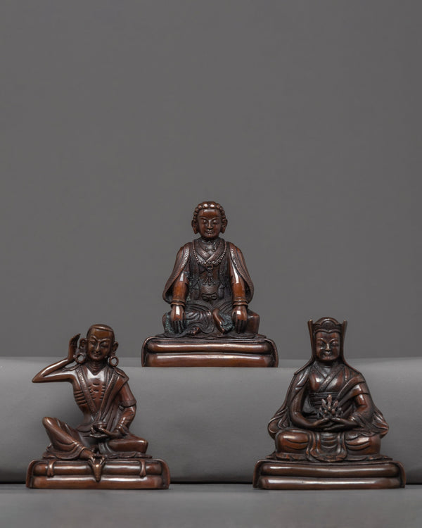 Buddhist Masters Statue | Handcarved Buddhist Set
