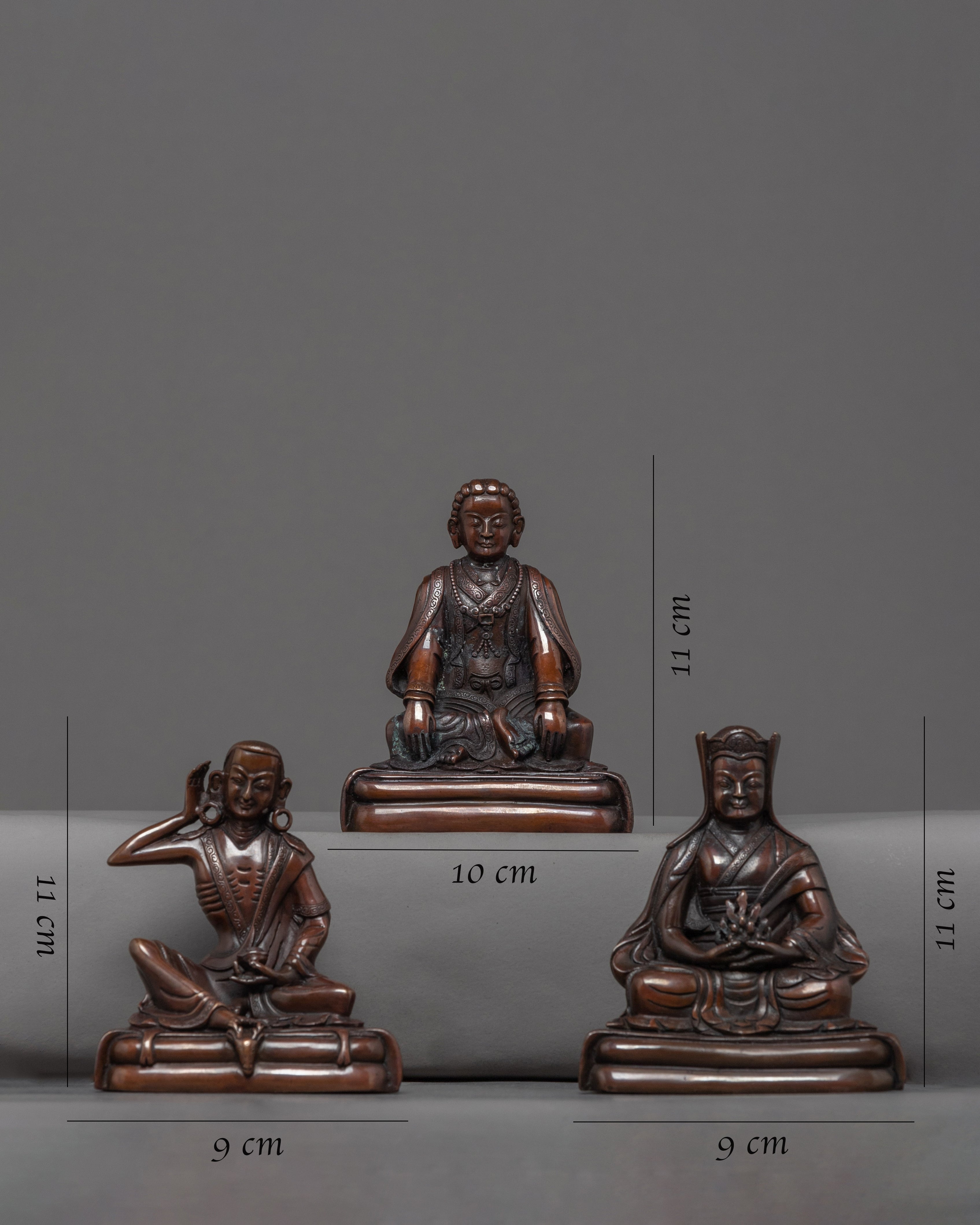 Buddhist Masters Statue | Handcarved Buddhist Set