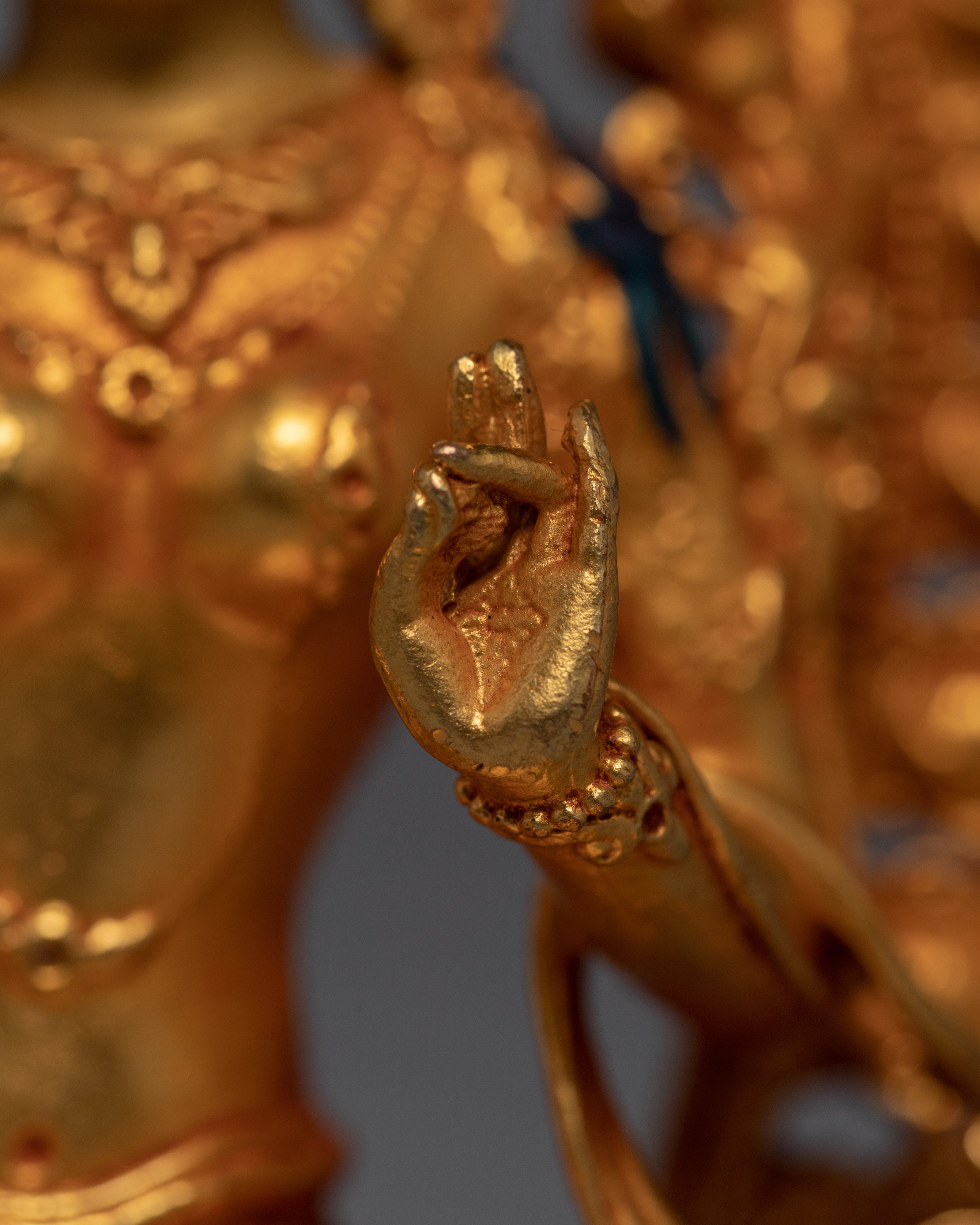 Mini Green Tara Sculpture | Buddhist Deity