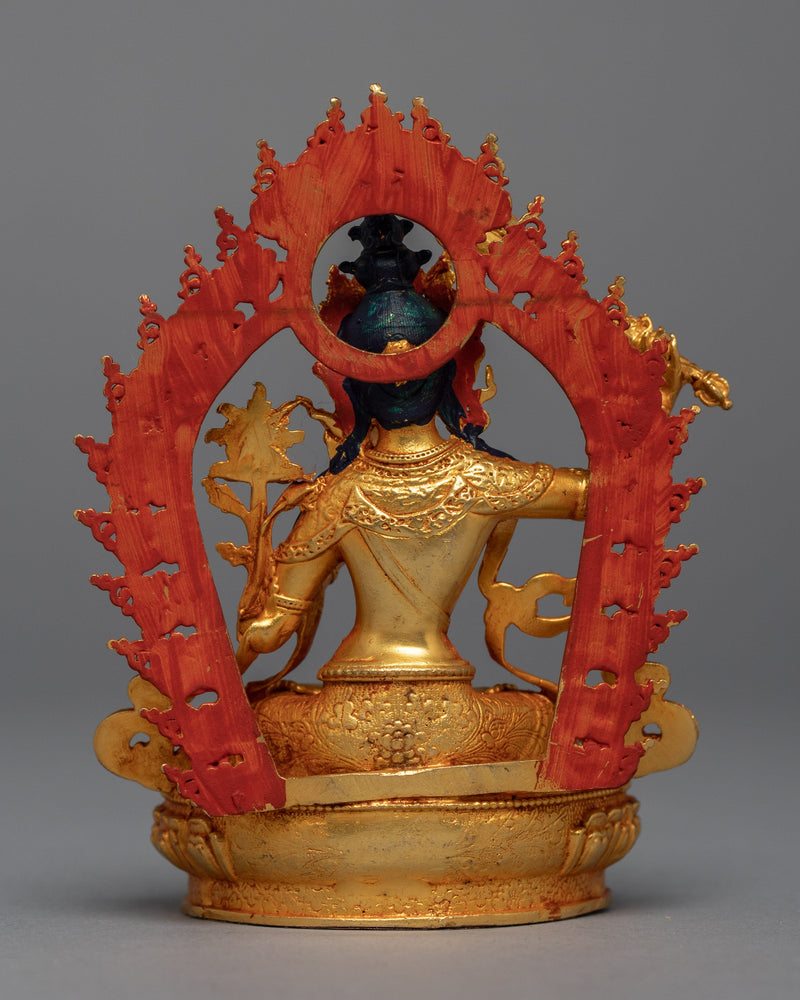 Mini Manjushree Sculpture | Bodhisattva Wisdom Deity