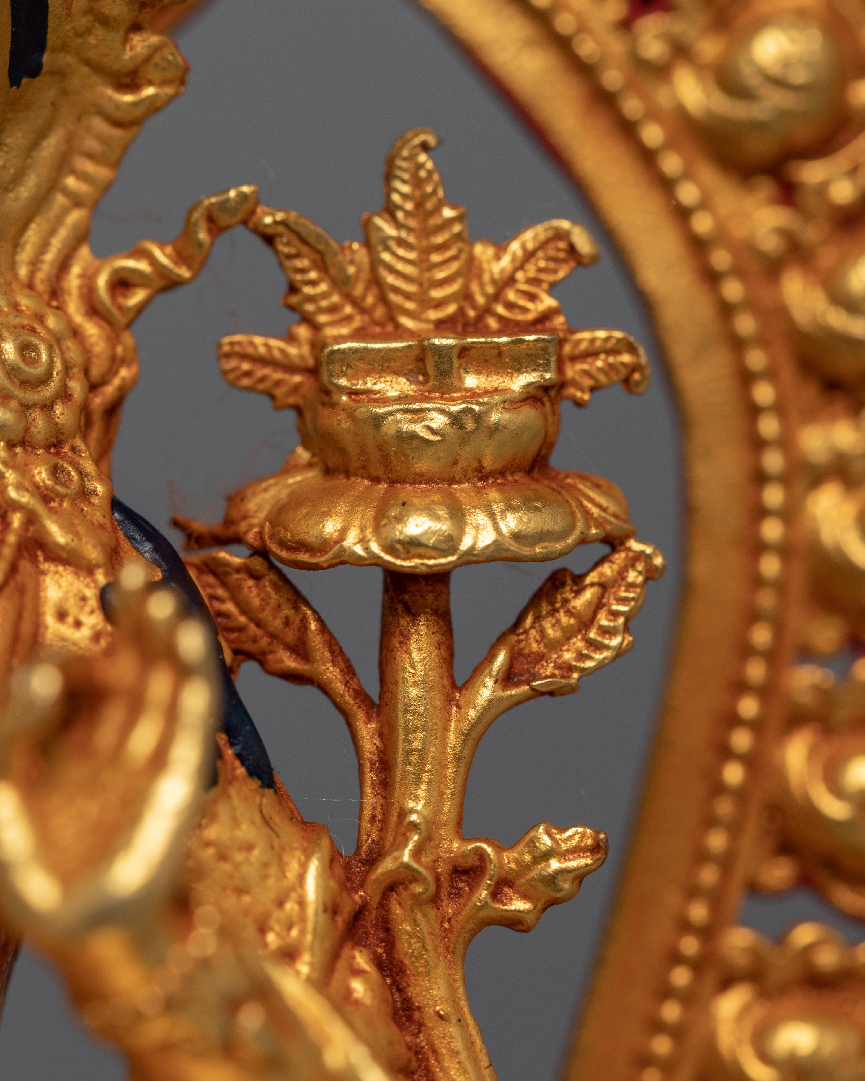 Mini Manjushri Sculpture | Bodhisattva Wisdom Deity