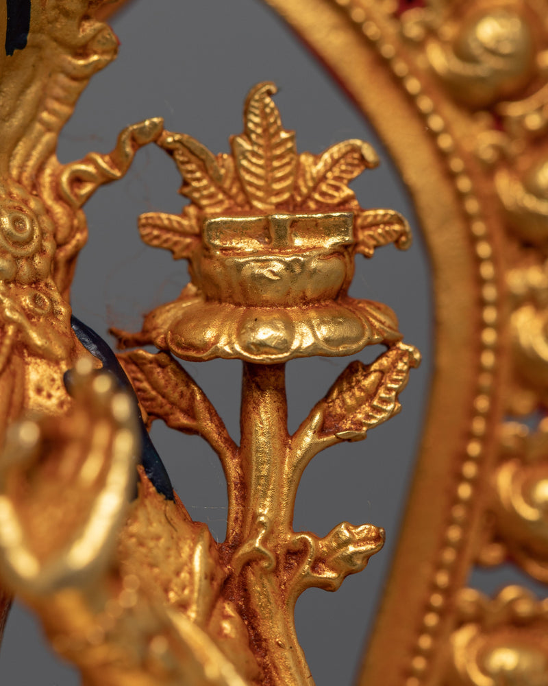 Mini Manjushree Sculpture | Bodhisattva Wisdom Deity
