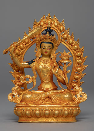 Mini Manjushri Sculpture