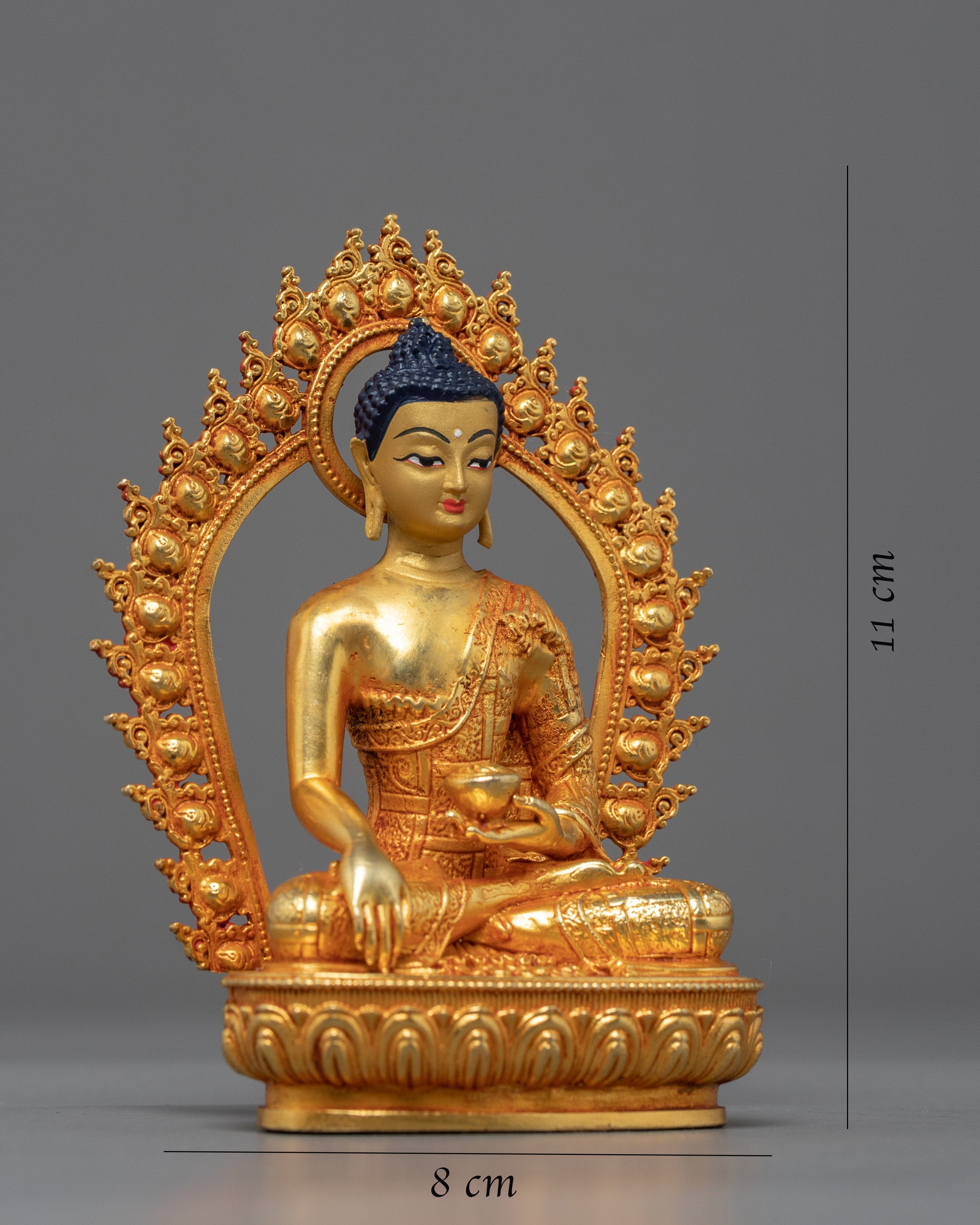 Buddha Shakyamuni Sculpture | Traditional Himalayan Buddhist Artworks