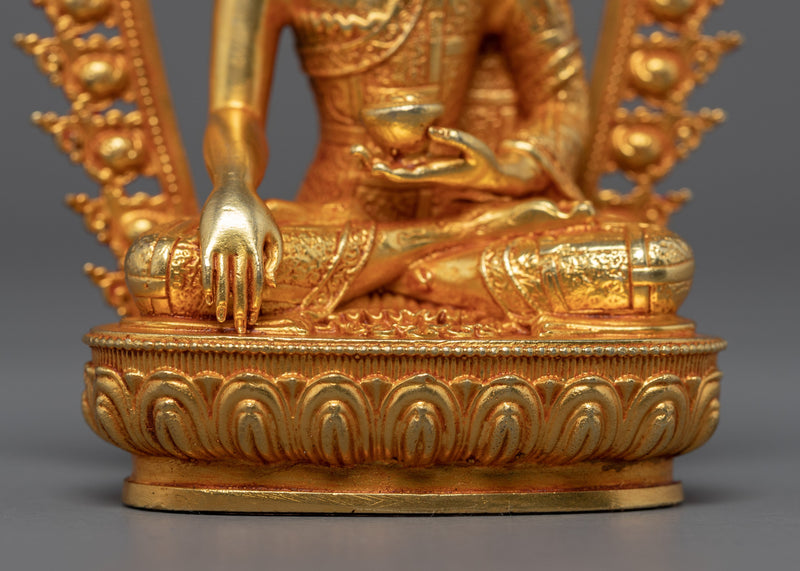 Buddha Shakyamuni Sculpture | Traditional Himalayan Buddhist Artworks