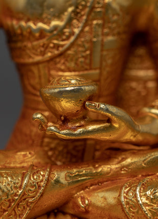 Buddha Shakyamuni Sculpture | Traditional Himalayan Buddhist Artworks
