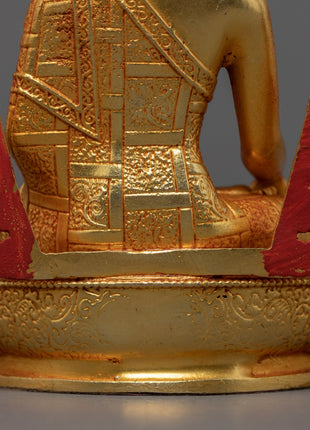 Buddha Shakyamuni Sculpture | Traditional Himalayan Buddhist Artworks