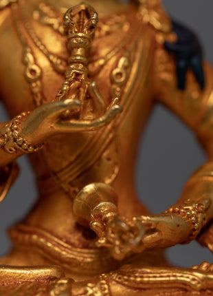 Vajrasattva Mini Sculpture | Traditional Dorje Sempa Art