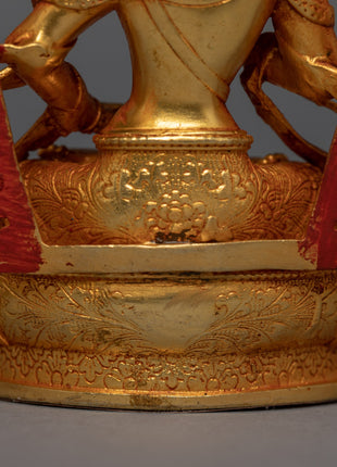 Vajrasattva Mini Sculpture | Traditional Dorje Sempa Art