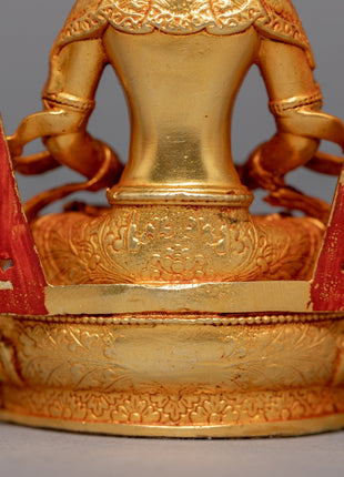 Mini Amitayus Sculpture | Himalayan Buddhist Art