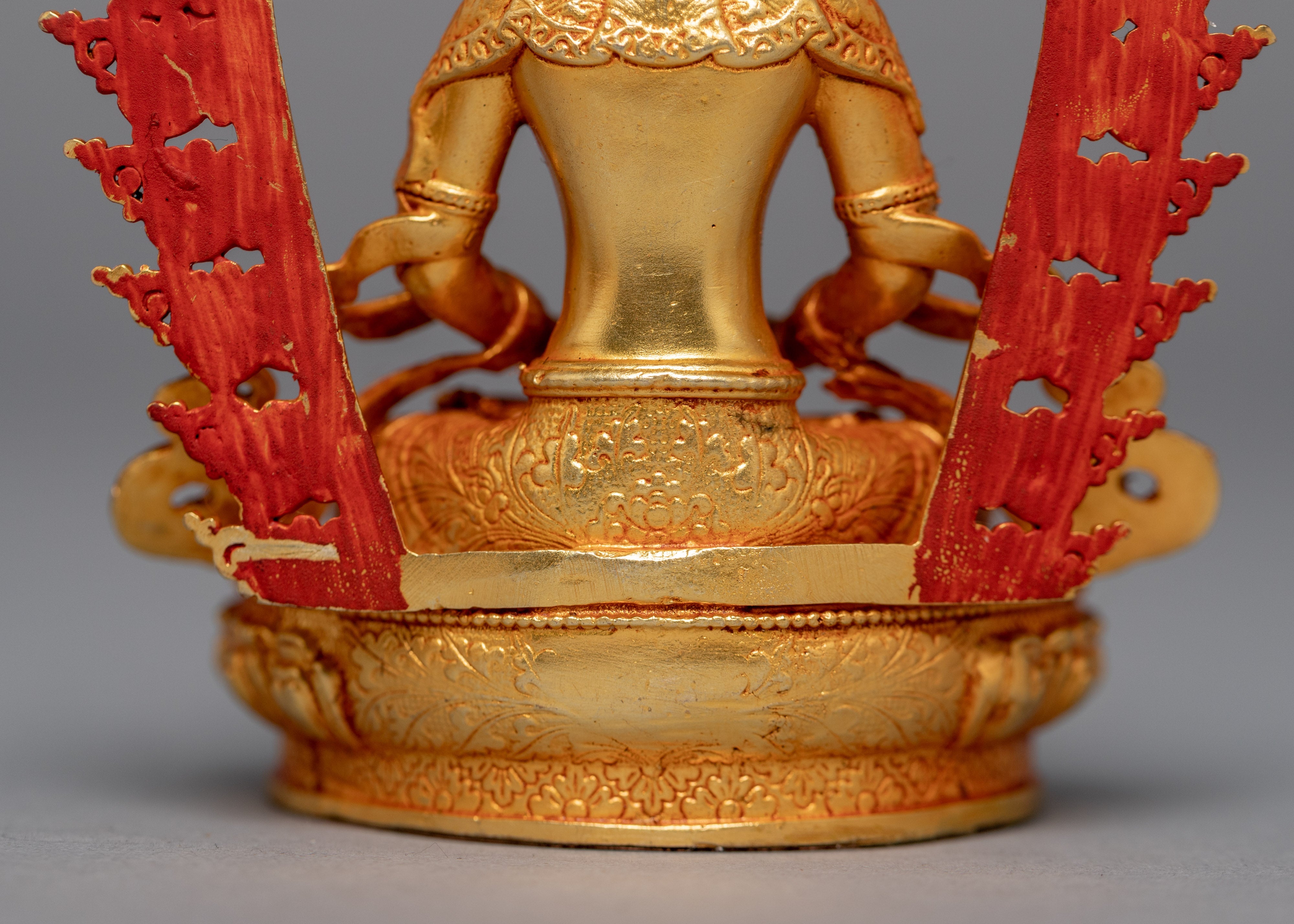 Mini Amitayus Sculpture | Himalayan Buddhist Art
