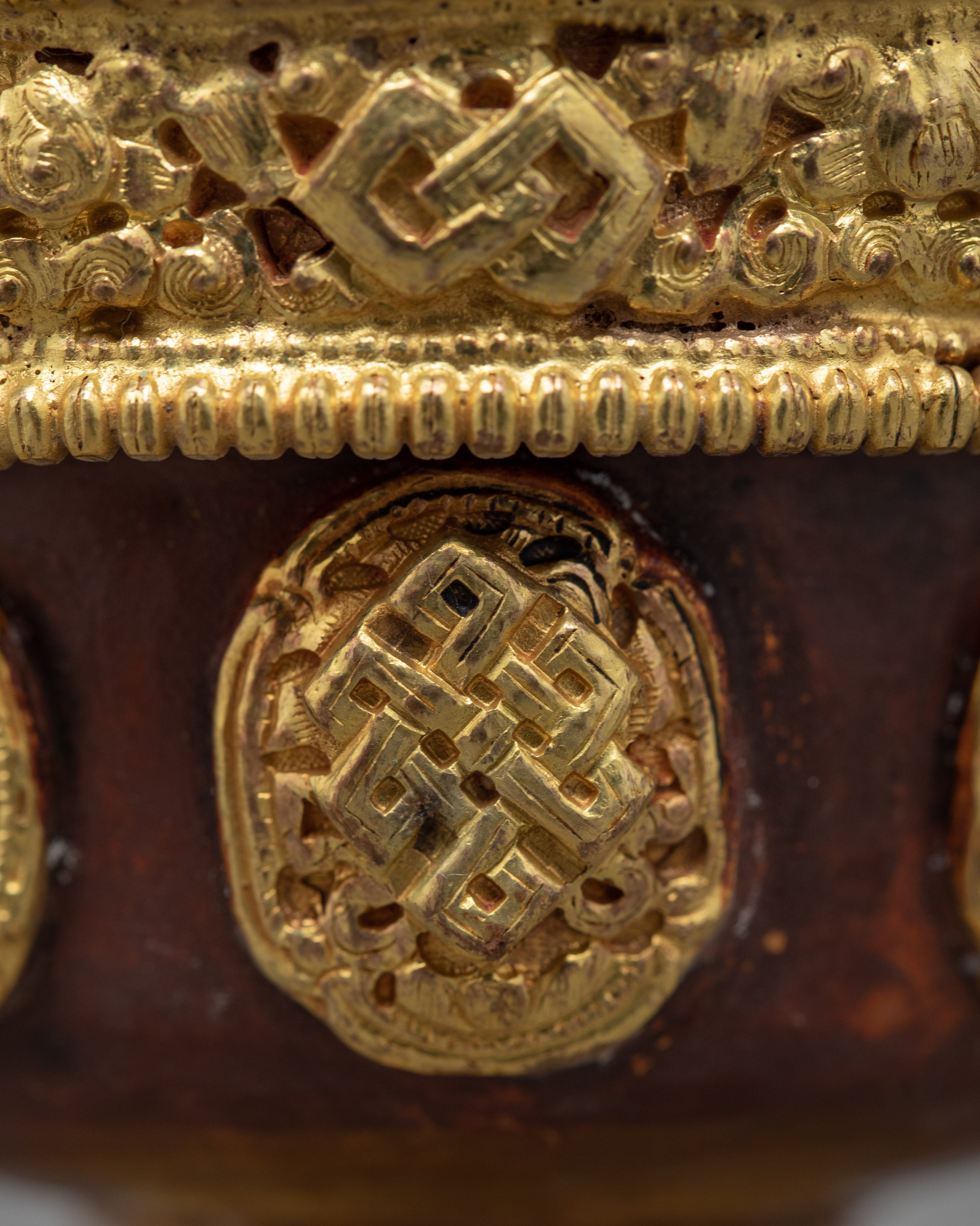 Ting Water Bowl | Set Of Seven Offering Cups | Buddhist Decorations