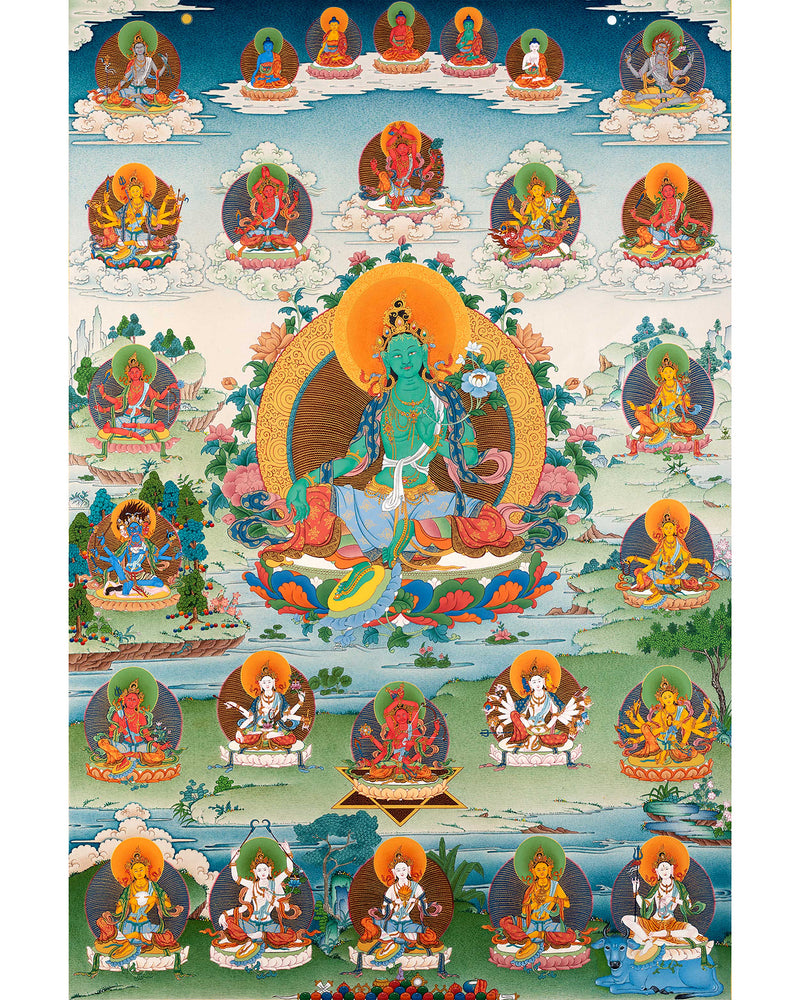 21 Tara Thangka Print