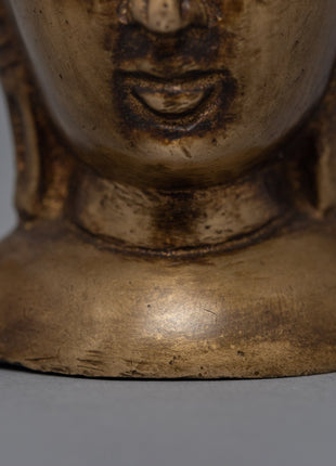 Copper Buddha Head Decor | Embrace the Divine Essence of Buddha