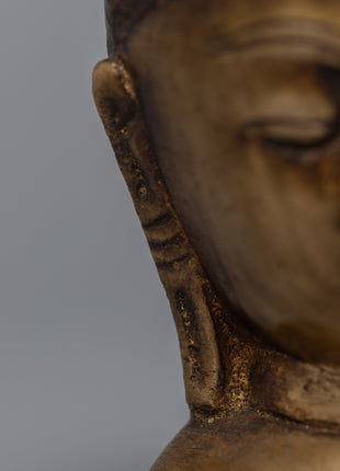 Copper Buddha Head Decor | Embrace the Divine Essence of Buddha