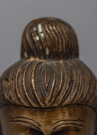 Copper Buddha Head Decor | Embrace the Divine Essence of Buddha