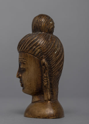 Copper Buddha Head Decor | Embrace the Divine Essence of Buddha