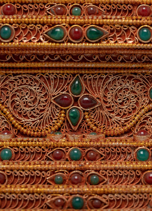 24K Gold Plated Buddhist Stupa | Himalayan Art