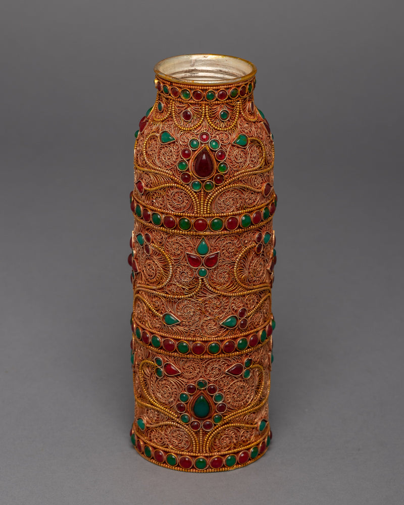 Tibet Handmade Bottle | Tibetan Snuff Bottle | Gift Ideas