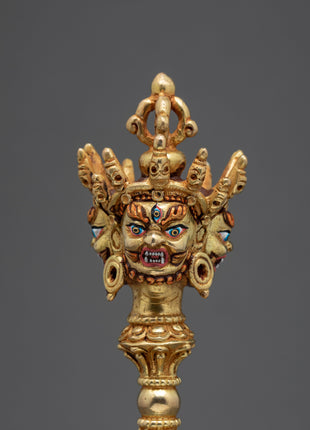 Handcrafted Phurba | Buddhist Ritual Item | Tibetan Altar Kit