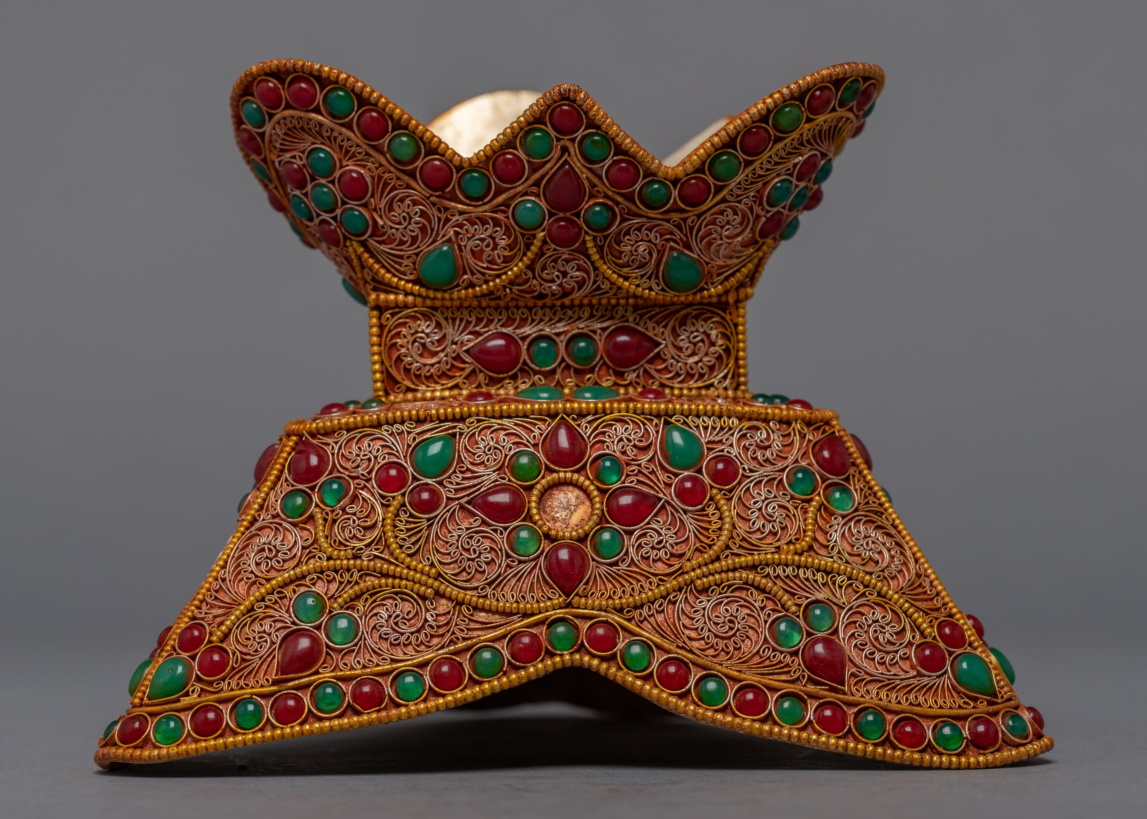 Buddhist Kapala | 24k Gold Plating