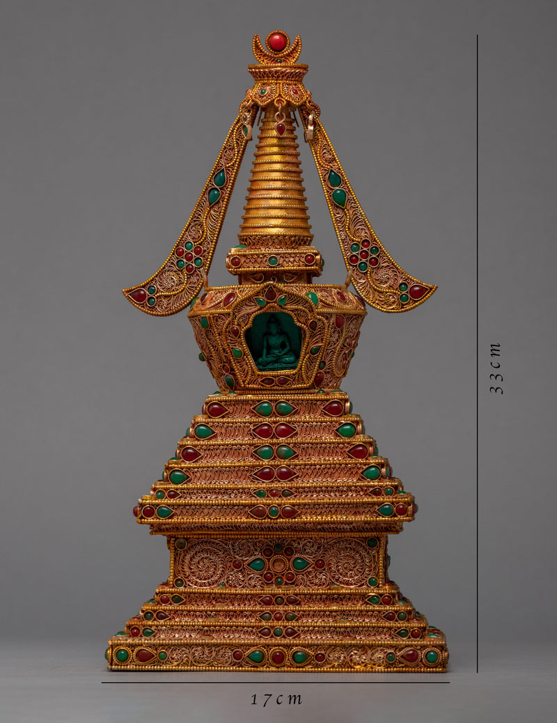 Buddhist Chaitya | Tibetan stupa