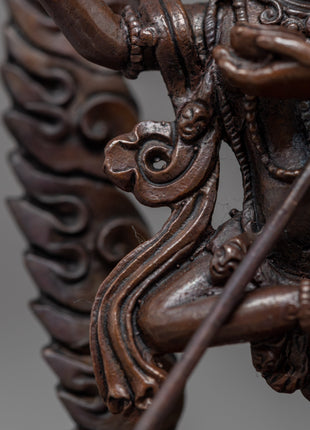 Mini Dorje Phagmo Sculpture | Traditional Vajravarahi Art