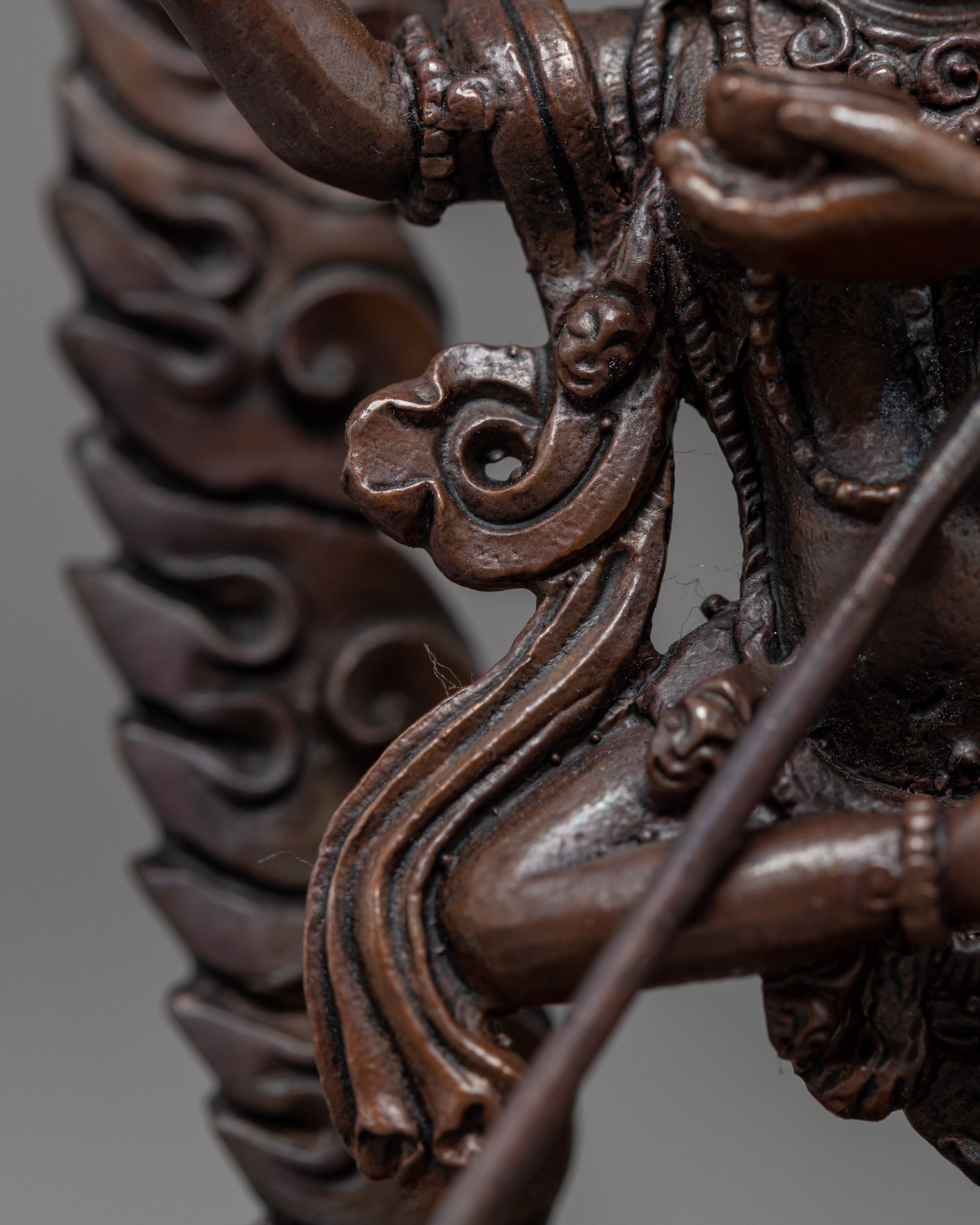Mini Dorje Phagmo Sculpture | Traditional Vajravarahi Art